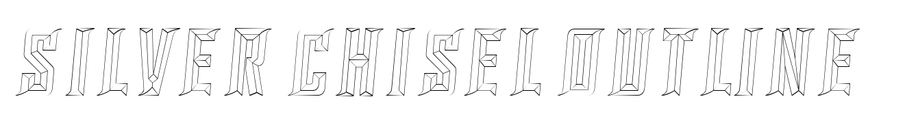 SILVER CHISEL OUTLINE